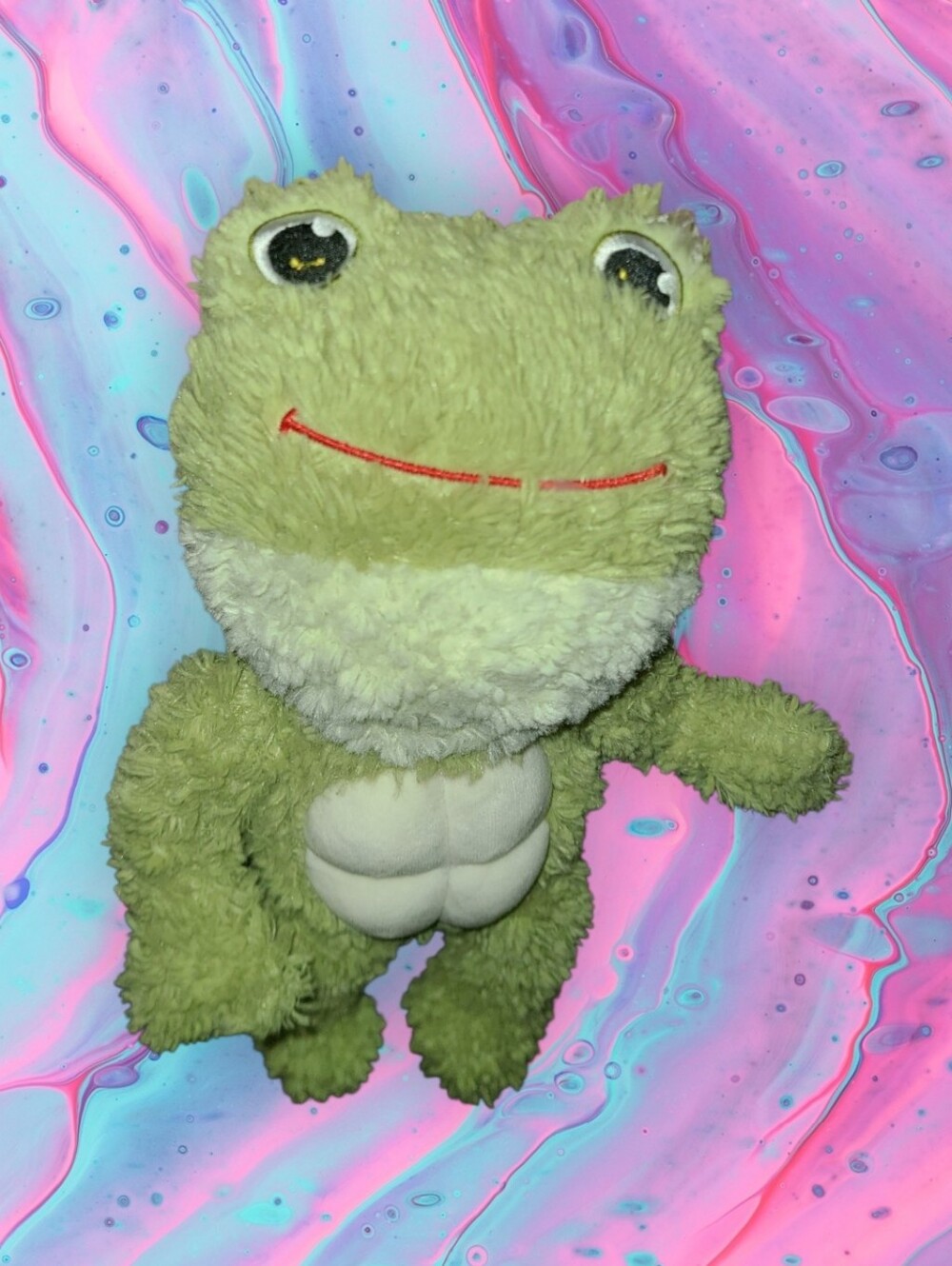 Frog stuffed animal plush